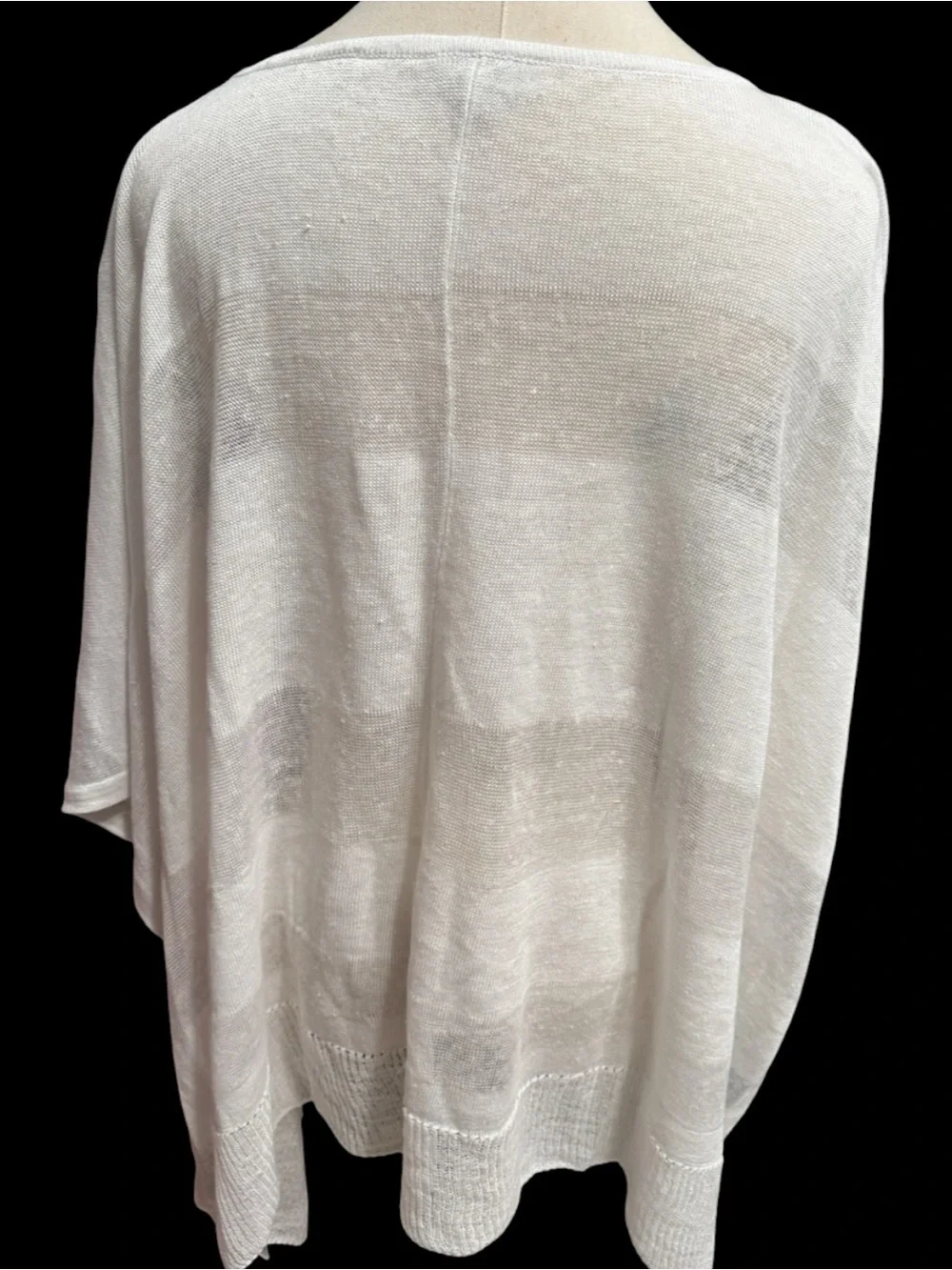 Kinross White Striped Coastal Sweater Beachcore OSFA